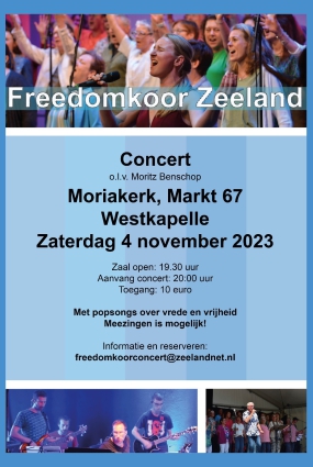 Concert Freedomkoor Zeeland 